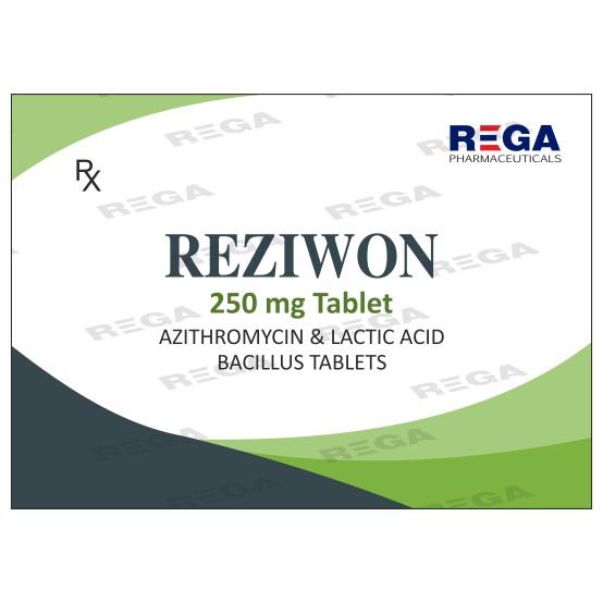 Azithromycin and Lactic acid Bacillus Tablets 250 mg